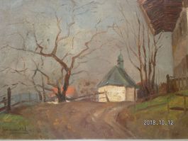 ÖL GEMÄLDE        R. Pfannenstiel         1921