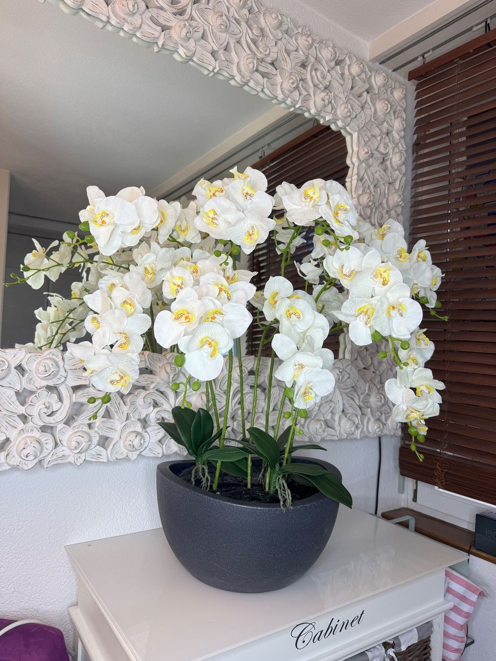 Tutte le decorazioni: Künstliche Orchideen mit Vase New – Nuovo (secondo la descrizione) da Zürich venduto da Privat4444