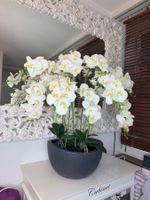 Künstliche Orchideen mit Vase New