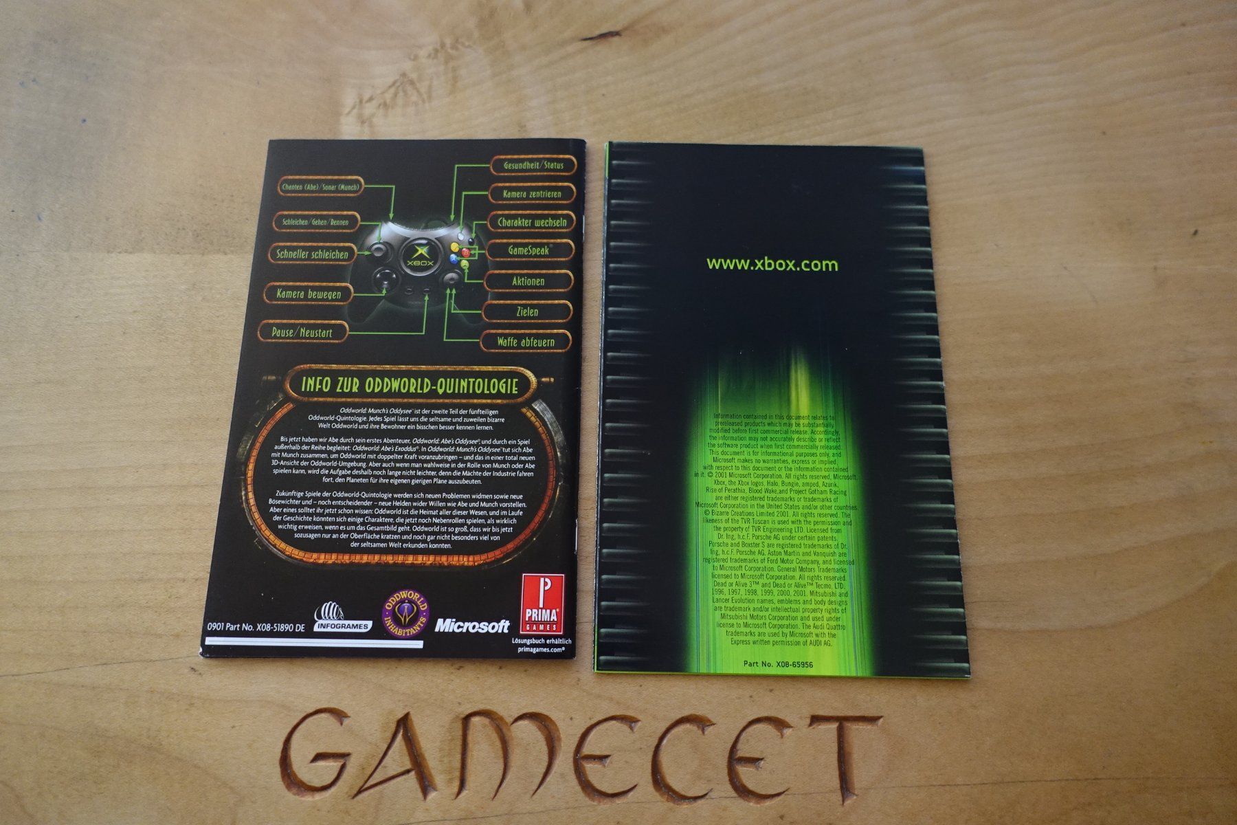 Microsoft Giochi: Oddworld: Munch's Oddysee – Usato da Steinach venduto da Gamecet 5