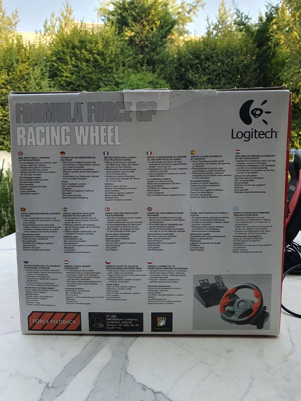Logitech Controller: Volant logitech sim-racing pour PC et console. – Gebraucht aus Veyrier von jul_r9vf 8