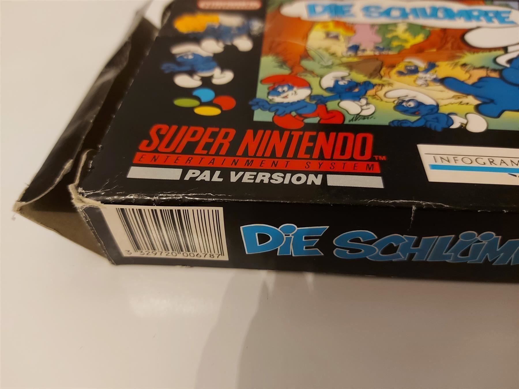 Giochi: Die Schlümpfe Super Nintendo SNES OVP – Usato da Aarau venduto da Kaesekuchen2000 7