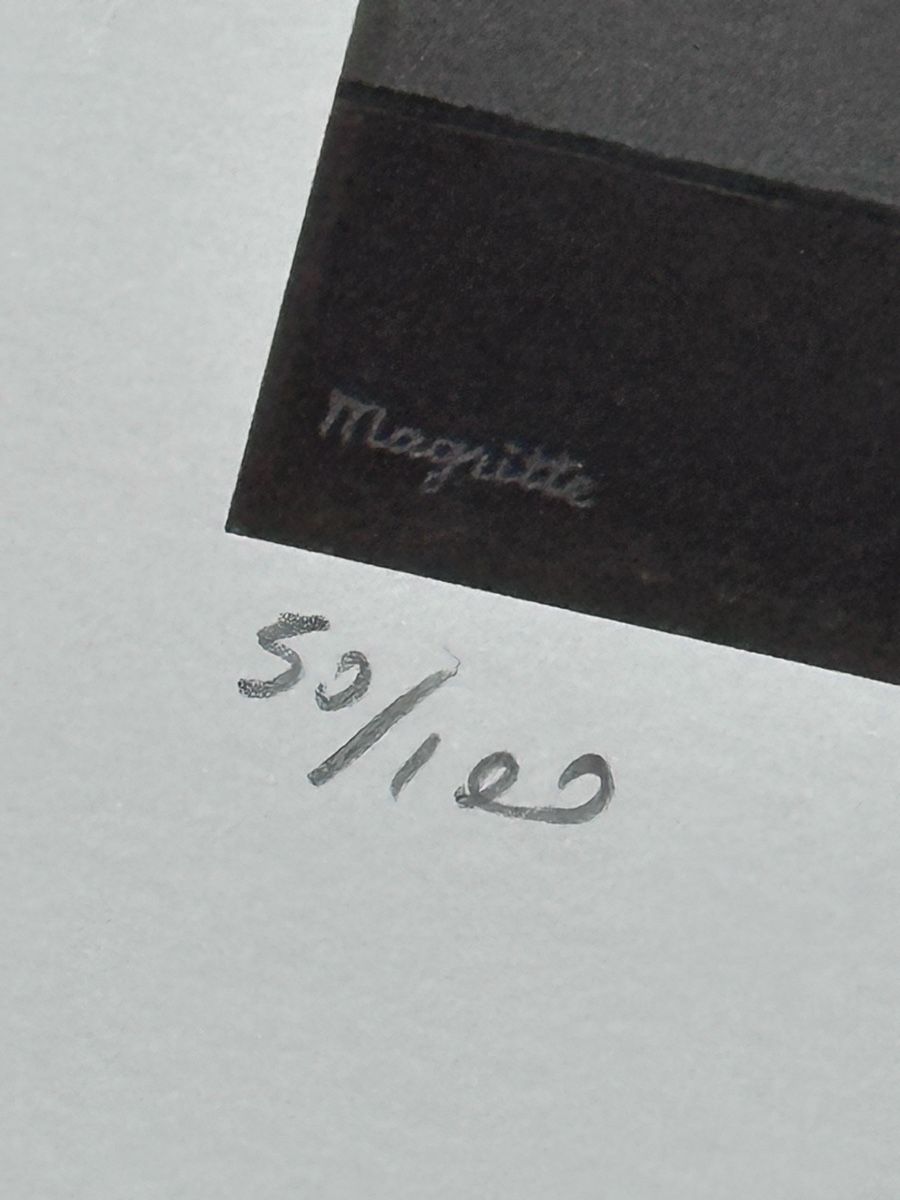Grafica & Litografie: Magritte Print "The future Museum" – Usato da Zürich venduto da Ddechkovd 1