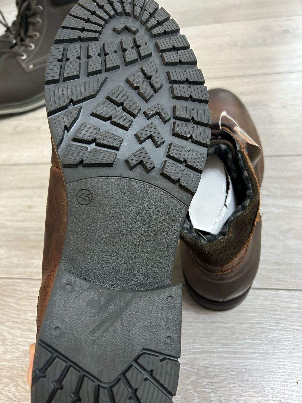 Herrenschuhe: Herrenschuh AM braun echtleder Grösse 45 – Neu (gemäss Beschreibung) aus Urdorf von Wolda3 2
