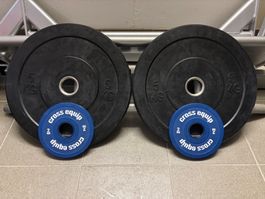 Bumper Plates 2x 5kg & High Grade Change Plates 2x 2kg