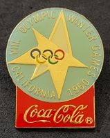 V398 Pin Coca Cola Olympic Games Olympiade - Californien 60
