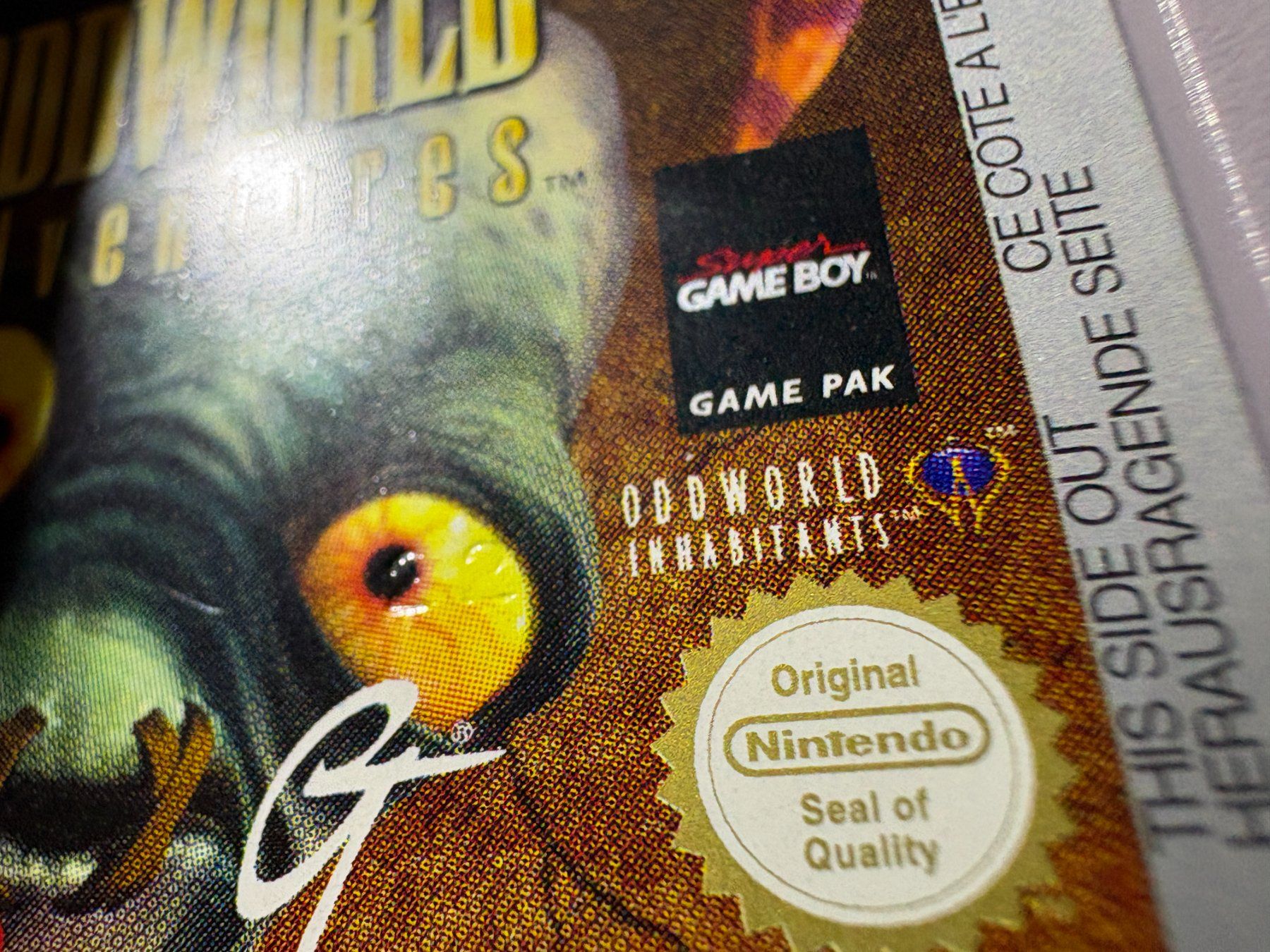 Nintendo Spiele: Oddworld Adventures - Nintendo Game Boy - EUR Modul – Gebraucht aus Zürich von VintagePalace 1