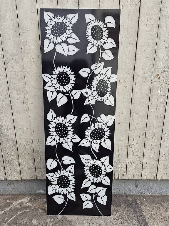 Poster & Bilder: Acryl Leuchtbilder, Deko Bild Sonnenblumen – Gebraucht aus Dornach von Ygrek
