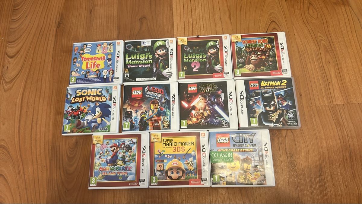 Jeux: Lot Jeux Nintendo 3DS – D'occasion à Vich par yva_pgr7