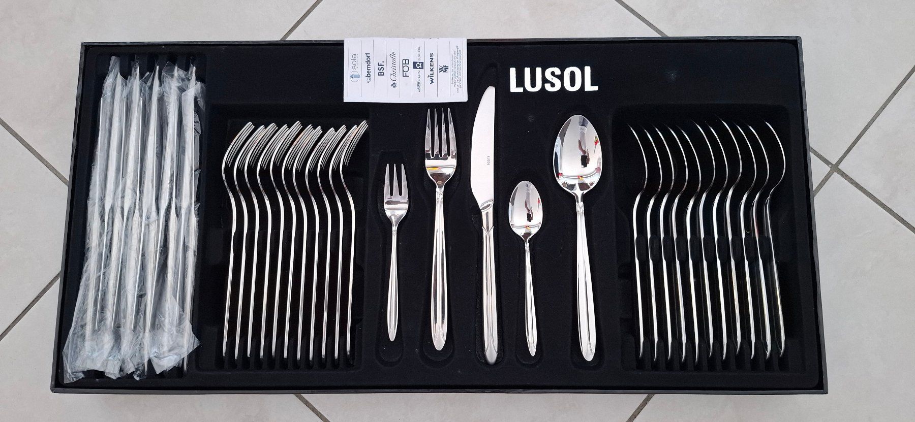 Set di posate: Lusol Besteckset – Nuovo e nell'imballaggio originale da Weggis venduto da Jhmathis 1