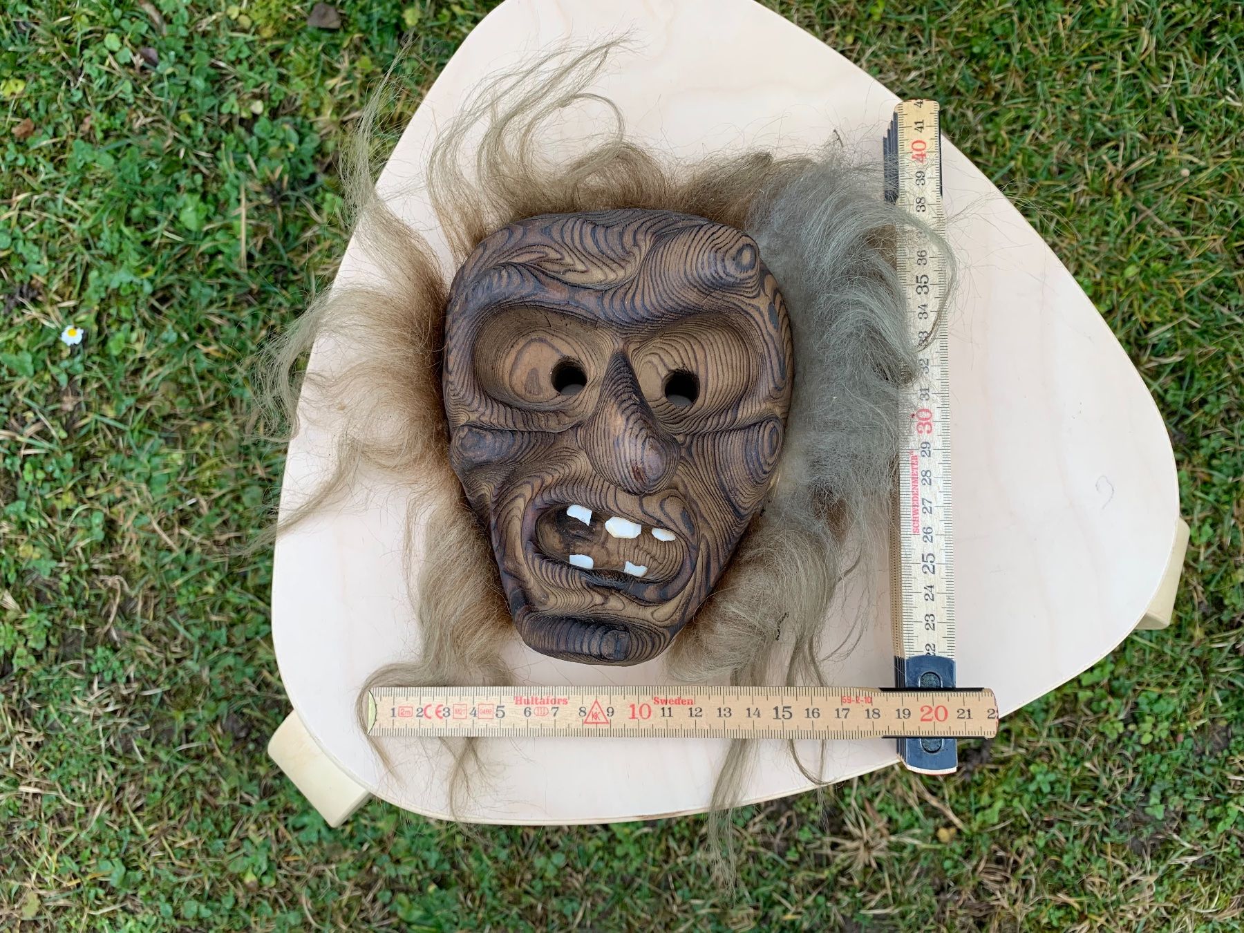 Sonstige Antiquitäten & Kunst: schöne alte Walliser Holzmaske – Gebraucht aus Feldbach von Olive1 9