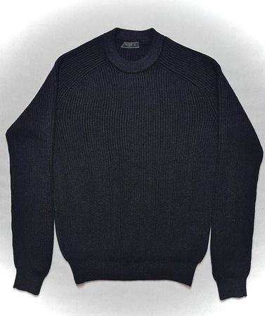 Prada Strickpulli Wolle schwarz Herren Gr. M/L (ital. 52)