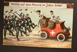 ANSICHTSKARTE SCHWEIZER ARMEE