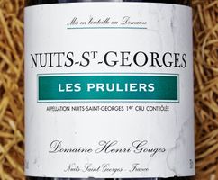 NUITS-SAINT-GEORGES - 2009 "Les Pruliers 1er  Cru" H. Gouges