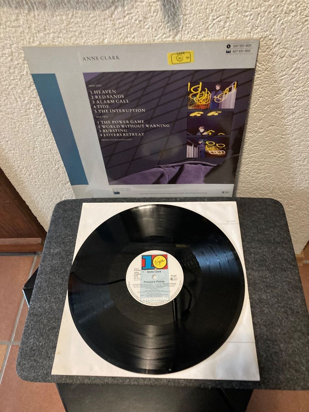 Dischi in vinile: Anne Clark - Pressure Points – Usato da Fribourg venduto da Karushi 1