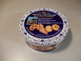 Blechdose Princ of Denmark Butter Cookies