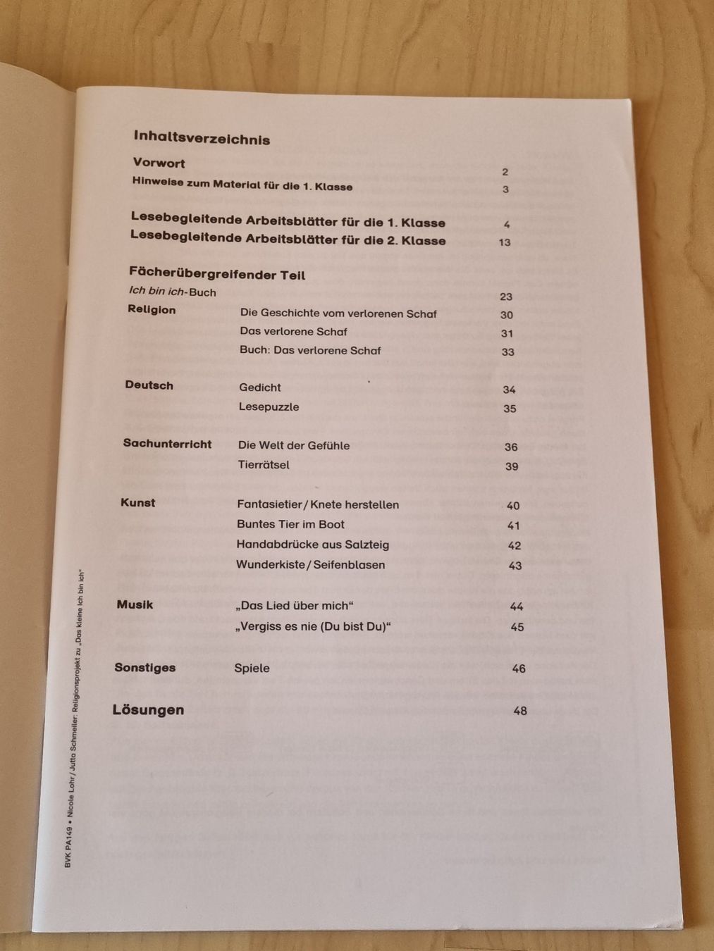Riviste & Magazine: Das kleine Ich bin ich, Religionsprojekt – Usato da Weite venduto da Nur63 1
