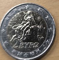 2 Euro Grece de 2002 et 2009 bon etat 