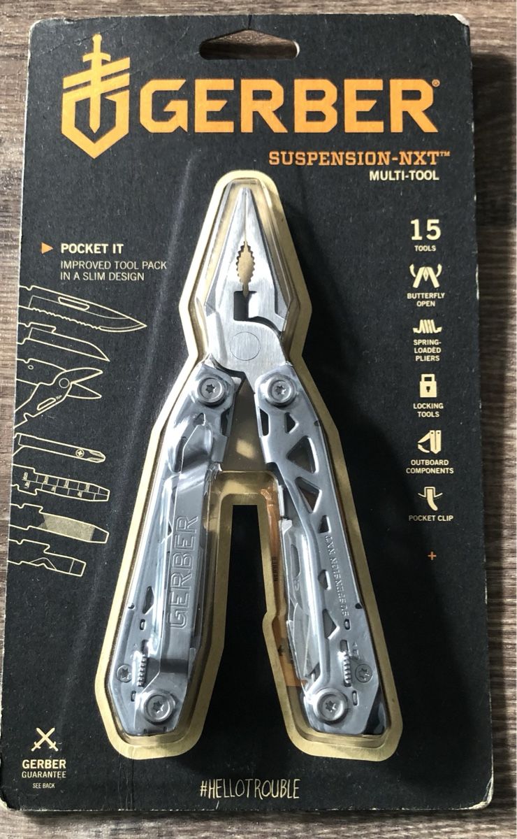 Gerber Tutti gli attrezzi: Gerber Multi-Tool Suspension-NXT – Nuovo e nell'imballaggio originale da Steinen venduto da skiclaudio