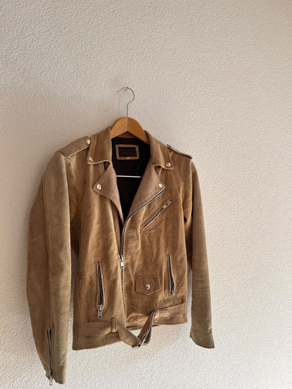 Giacche: Pele Che Coco Wildlederjacke,  Gr. S, 100% reworked leather. – Usato da Langrickenbach venduto da jos_65lj