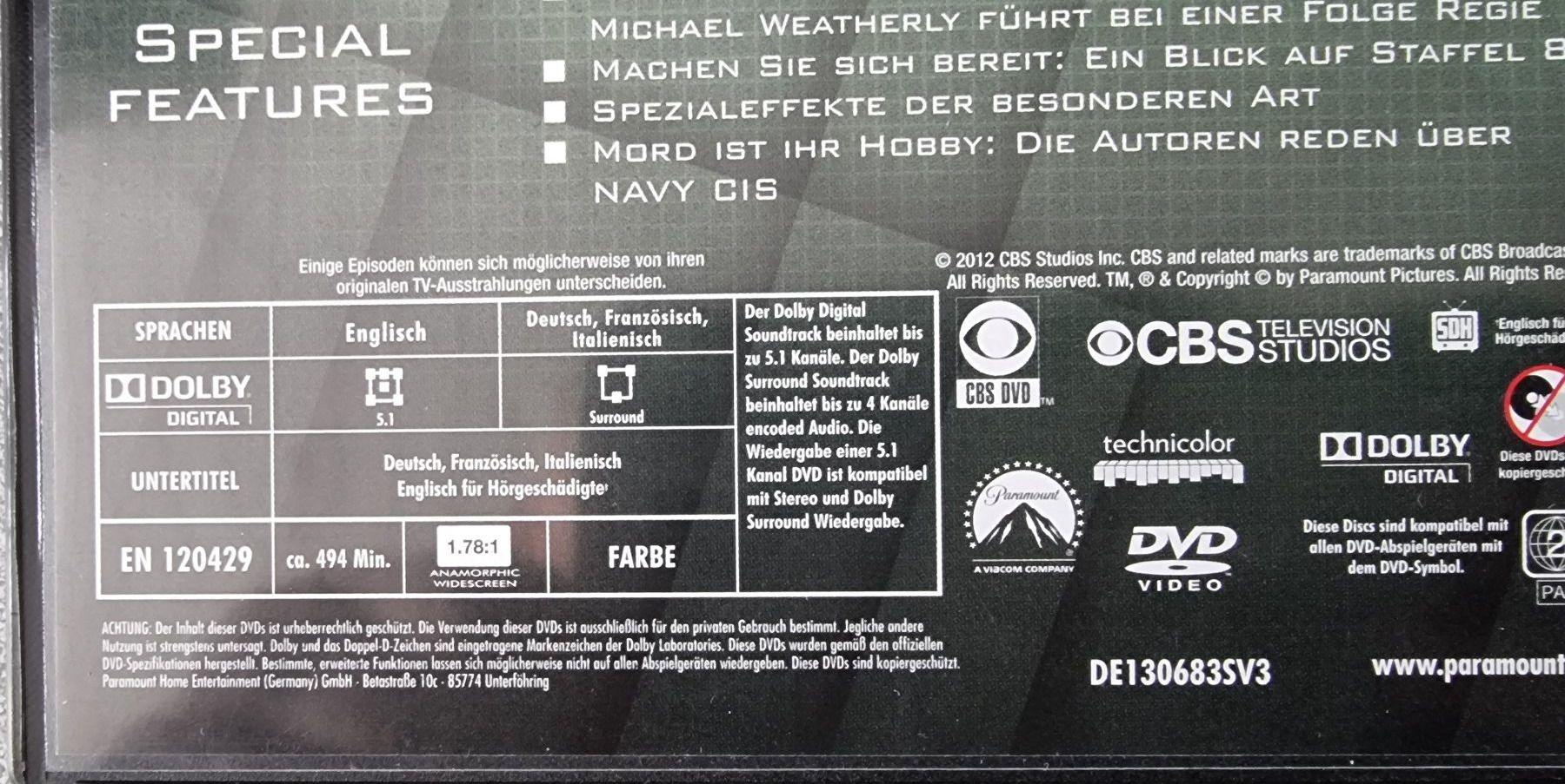 Alle DVDs: DVD NCIS Staffel 8.2 – Gebraucht aus Oetwil am See von  1