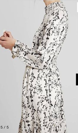 Love Copenhagen, Maxi Kleid Grösse 34 schwarz-weiss