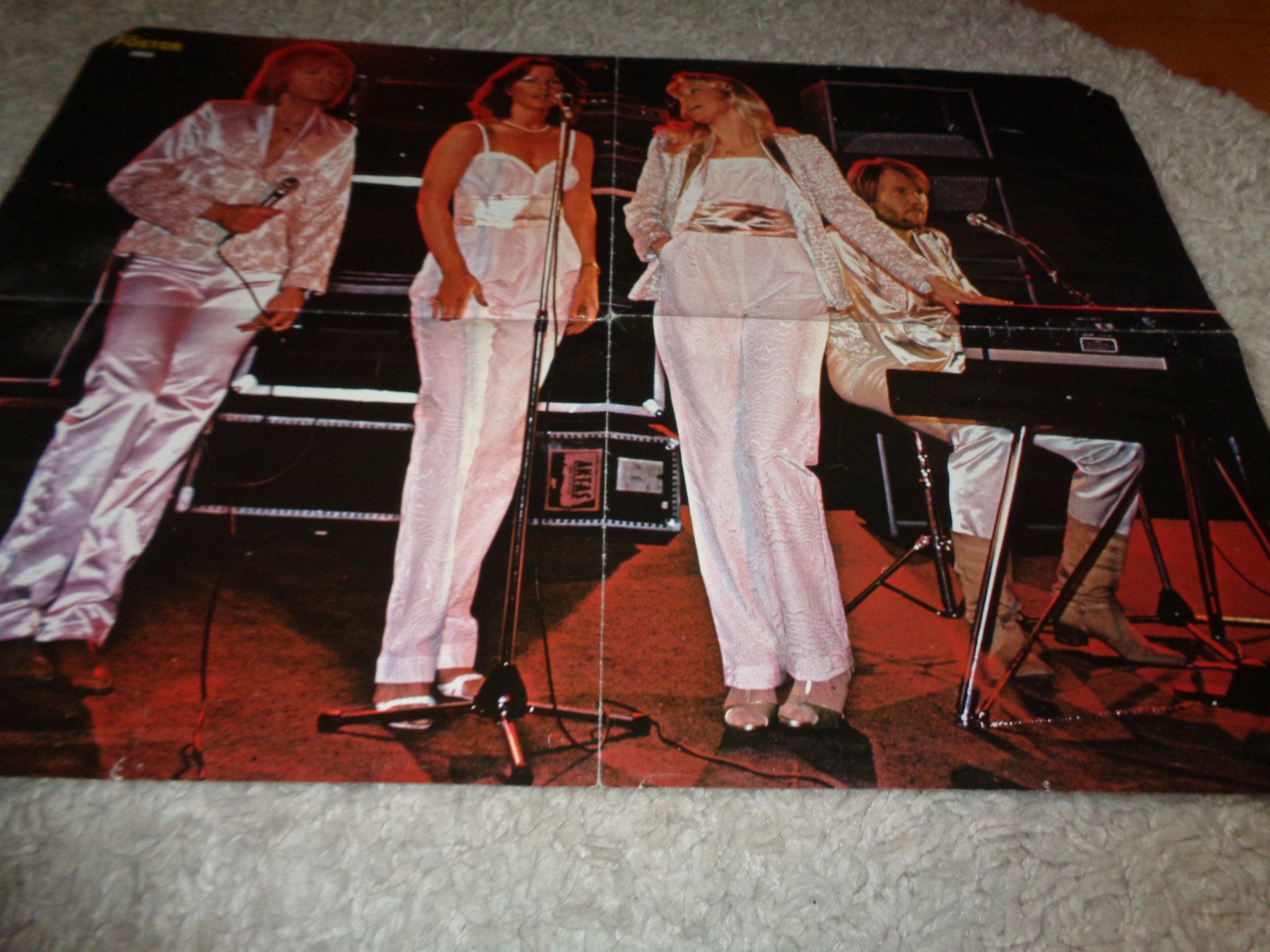 Foto & Immagini: *** ABBA *** Poster / sehr alt – Usato da Othmarsingen venduto da Leuchtturmlady 1