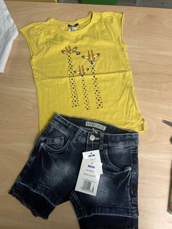 Mädchen Sommer Outfit okaidi/Neu Gr.128