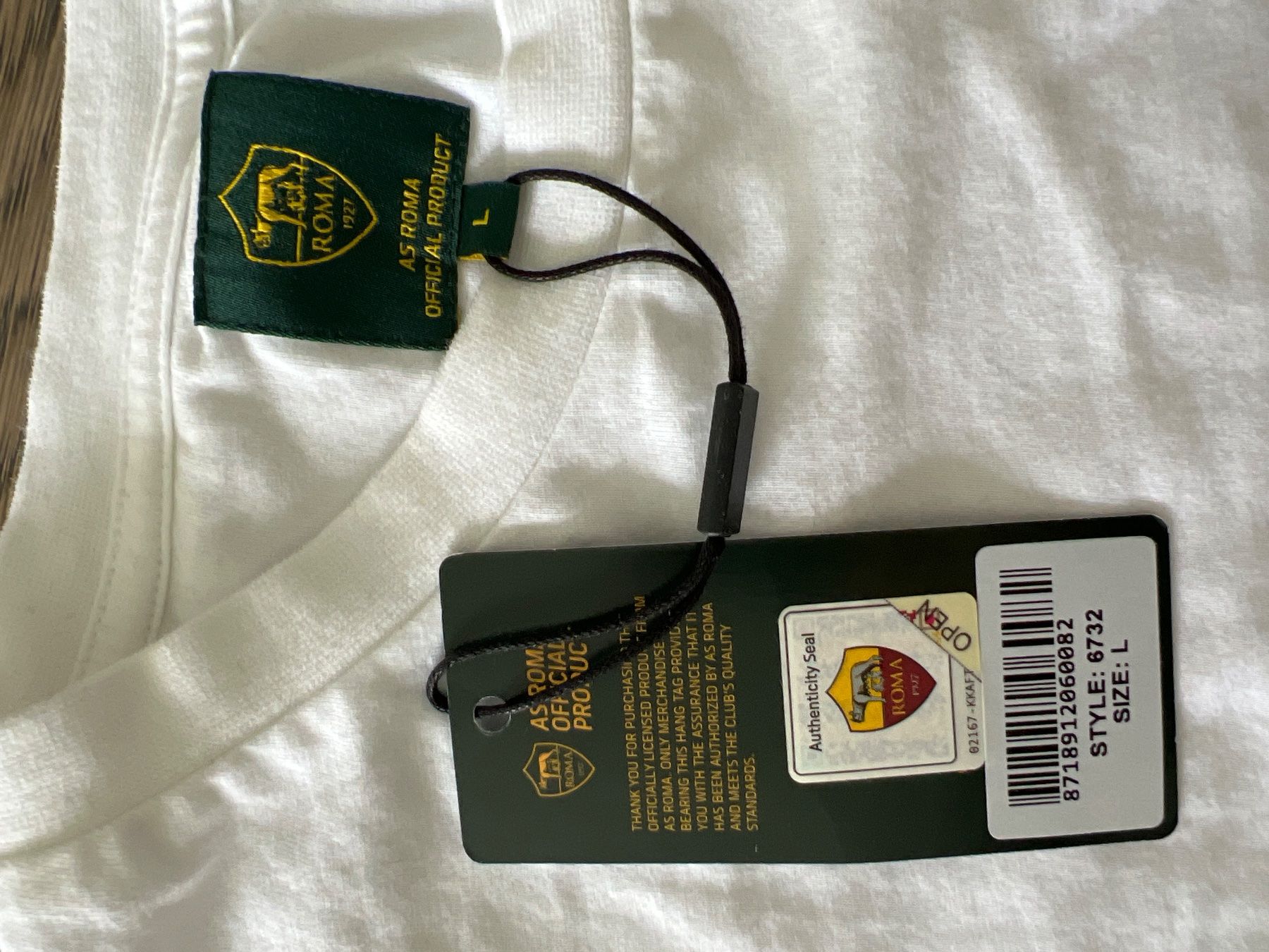 T-shirt: Maglia AS Roma – Nuovo e nell'imballaggio originale da Minusio venduto da bio_z7yv 3