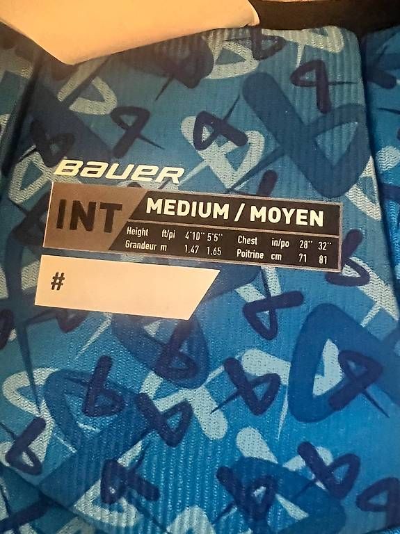Protezioni & Imbottiture: Bauer X Brustpanzer INT Medium, neu – Usato da Bäch SZ venduto da chrk 3