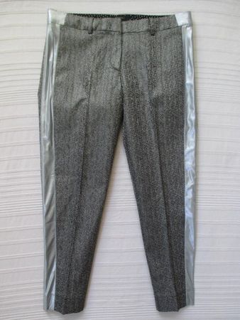Max Mara – Weekend Metallic Cigarette Fit Hose Gr. 36