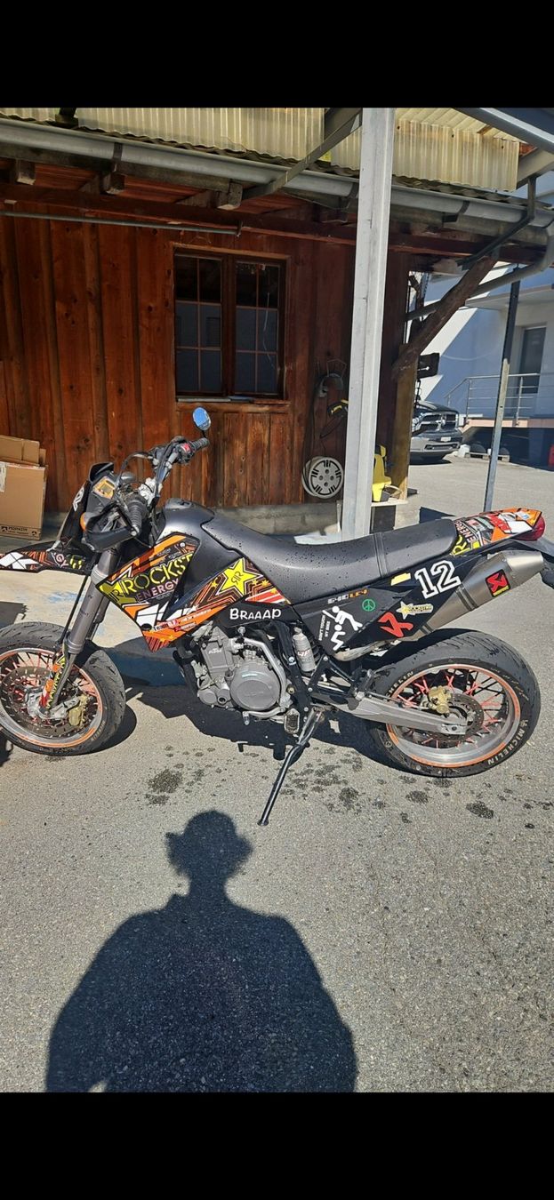 KTM Strada: KTM LC4 640 SM – Usato da Gampel venduto da lukasbruegger 2