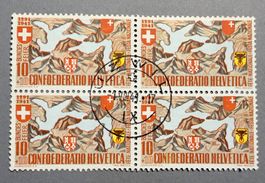 PP 13 Viererblock Stempel 1.VIII.41