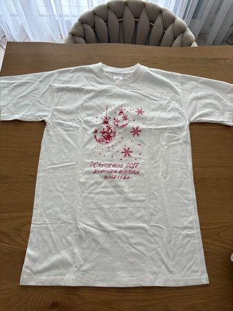 T-Shirt bianco Natale 2017 Diamonds Athuruga Maldives
