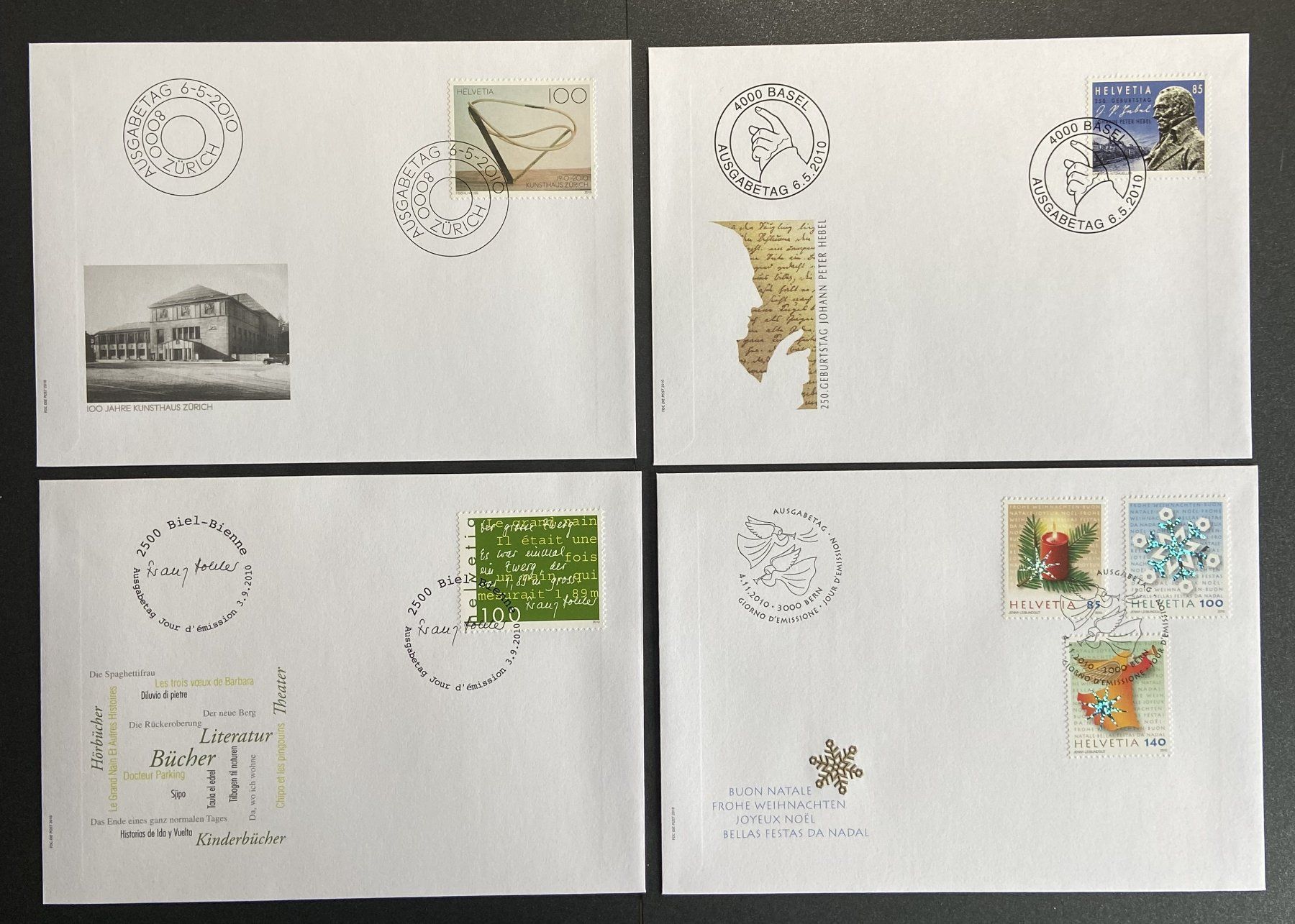 Tous les timbres: 10 FDC Briefe 2010 – D'occasion à Böckten par Hansi36 1