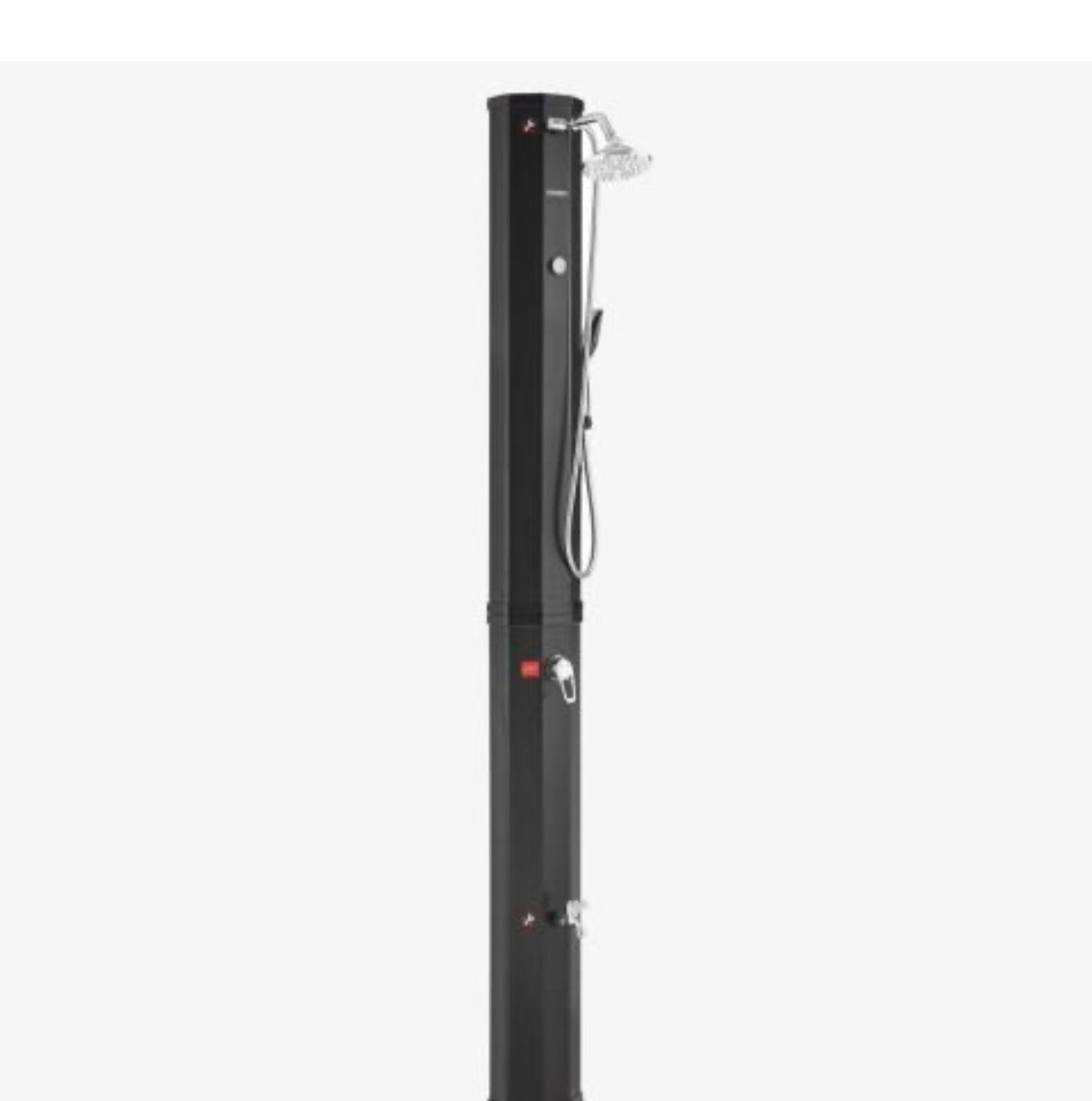 Docce: Solardusche 60L schwarz + Bodenplatte Anthrazit – Nuovo e nell'imballaggio originale da Amriswil venduto da JaJa-Express 6