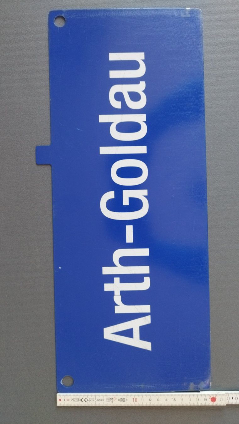 Insegne: Plaque SBB/CFF/FFS Othmarsingen/Arth-Goldau – Usato da Essertines-sur-Rolle venduto da Cavchoupi 1