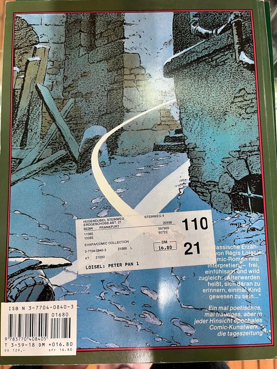 Fumetti: Peter Pan - Loisel - 3 Comics neuwertig – Nuovo (secondo la descrizione) da Oberwil b. Zug venduto da DeineWunderkammer 5