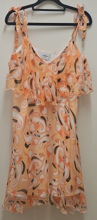 Sommer Seide italienische Elvis 60er Jahre Kleid