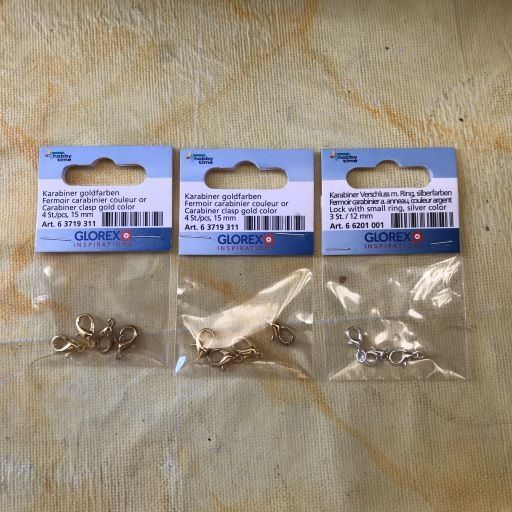 Attrezzatura da arrampicata: LOT KARABINER GOLDFARBEN & SILBER – Nuovo e nell'imballaggio originale da Ostermundigen venduto da crazy-horse-1840