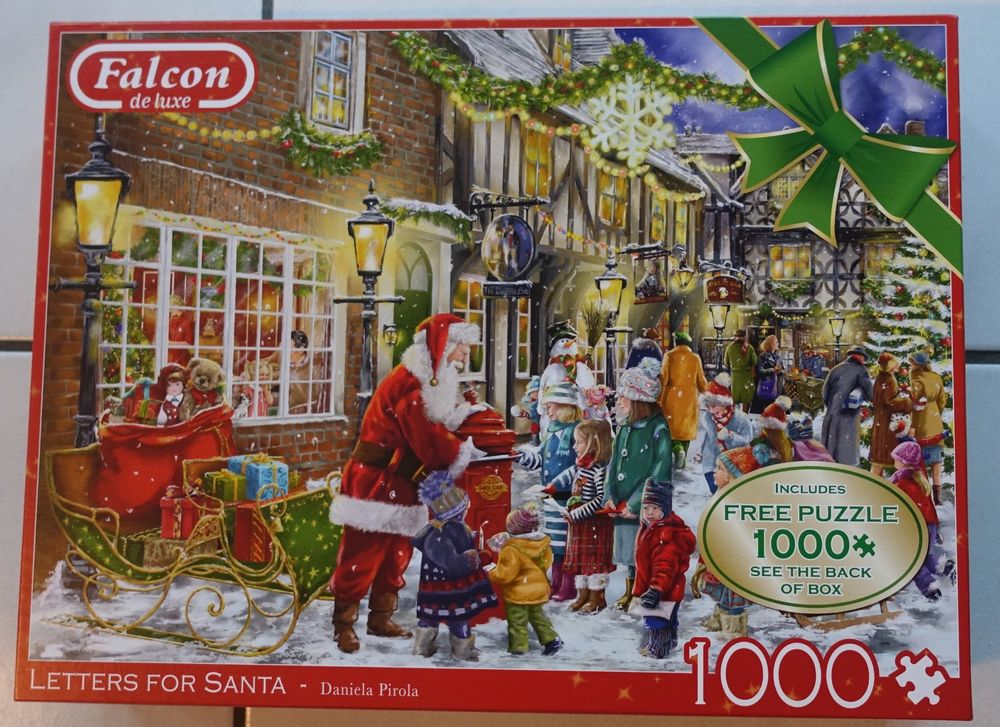 Falcon Puzzle 2x 1000 Teile - Letters for Santa (Gebraucht) in Arbon ...