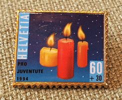A867 - Pin PTT Pro Juventute Helvetia