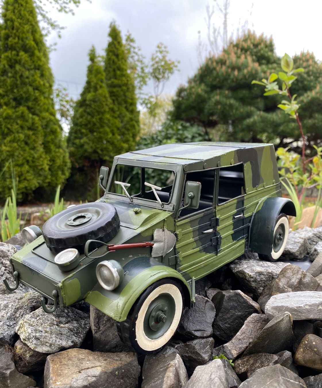 Volkswagen Modellautos: Kübelwagen VW Typ 82 aus Blech – Neu (gemäss Beschreibung) aus Langendorf von Blechfahrzeuge 7