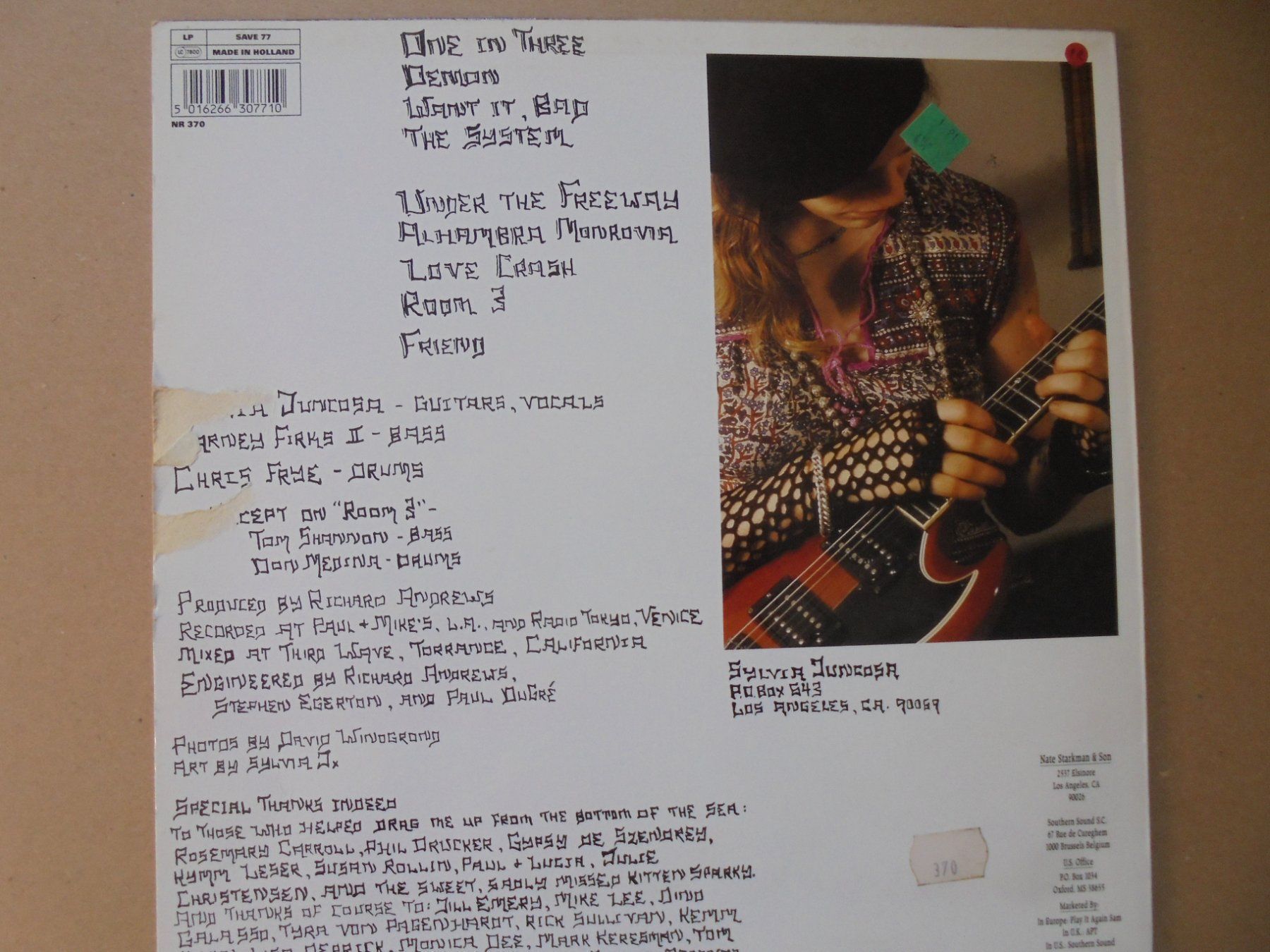Schallplatten: Sylvia JUNCOSA " One Thing " LP Holland – Gebraucht aus Crissier von Promopost 2