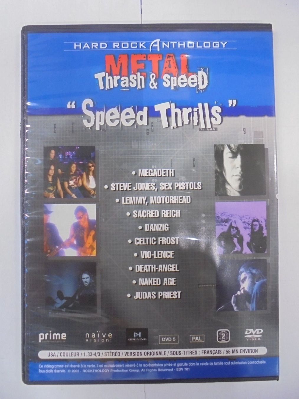Tutti i DVDs: Metal Trash & Speed / 4 DVD PAL 2002 – Usato da Crissier venduto da Promopost 5