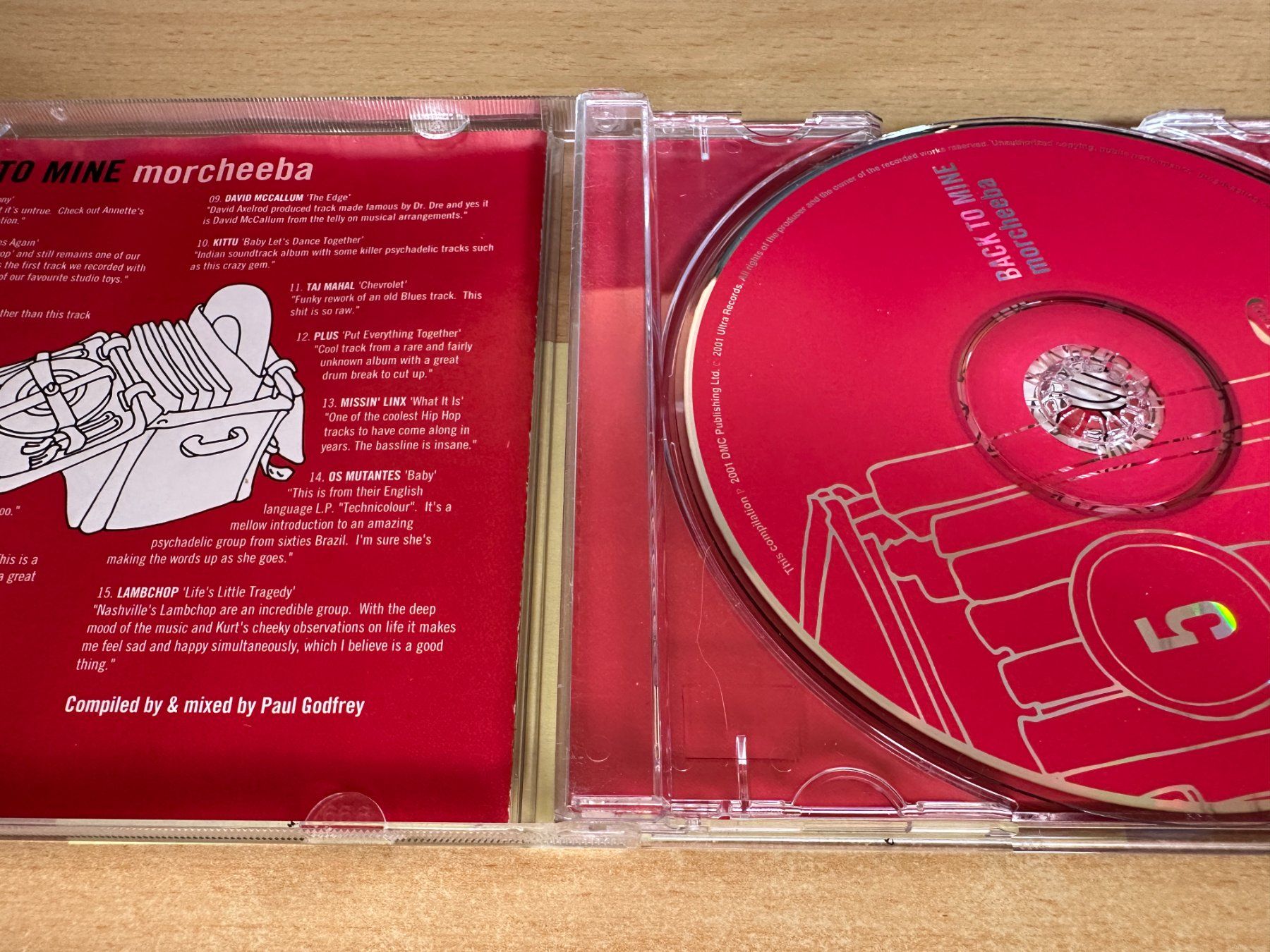 CD: K1 Morcheeba – Back To Mine – Usato da Rikon im Tösstal venduto da Alpenmutz 2