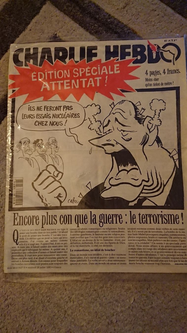 Fumetti: Charlie Hebdo – Usato da Cortaillod venduto da signep