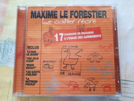 CD Maxime Le Forestier -  17 chanson de Brassens à l'usage..