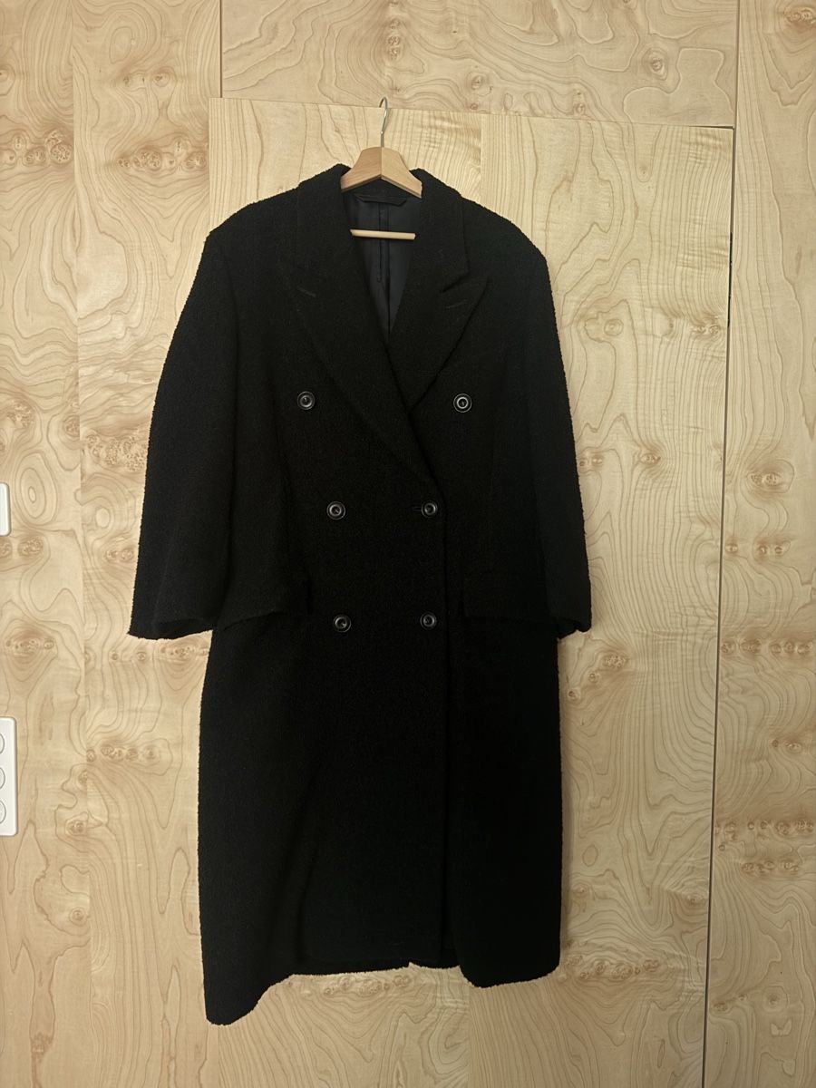 Acne Studios Cappotti: Acne studios wool black oversized coat size 36 – Usato da Zürich venduto da gva_r9gs 1