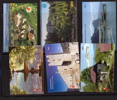Markenhefte gestempelt 2 Albumseiten (C311)